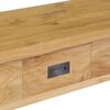 vidaXL Console Table Solid Teak 90x30x80 cm