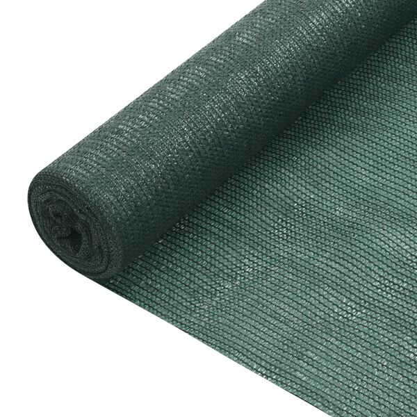 vidaXL Privacy Net Green 3.6x25 m HDPE 75 g/m&sup2;