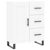 vidaXL Highboard White 69.5x34x180 cm Engineered Wood