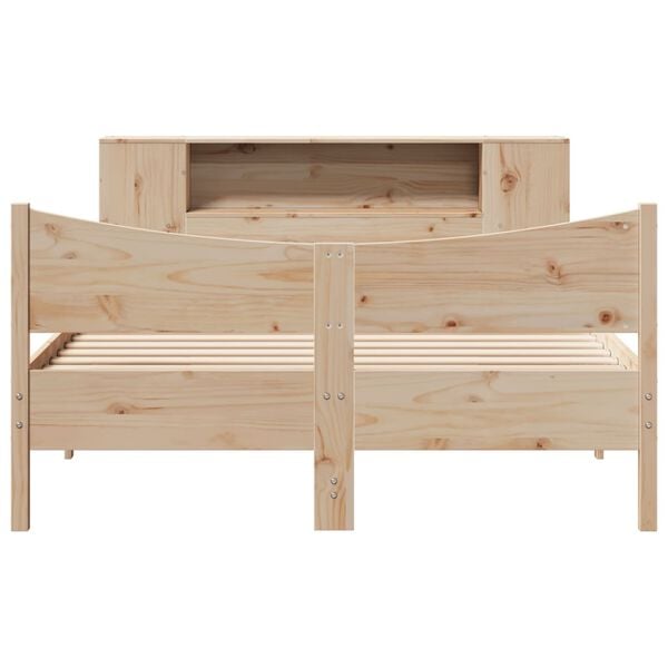 vidaXL Bed Frame without Mattress 120x200 cm Solid Wood Pine