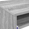 vidaXL Desk with Drawer Grey Sonoma 77.5 x 43 x 79 cm Engineered Wood