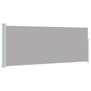 vidaXL Retractable Side Awning 120 x 300 cm Grey