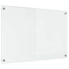 vidaXL Kitchen Backsplash Transparent 90 x 60 cm Tempered Glass