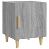 vidaXL Bedside Cabinet Grey Sonoma Engineered Wood