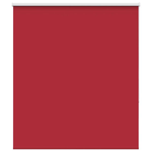 vidaXL Roller Blind Blackout Red 120x175 cm Fabric Width 116.6 cm Polyester