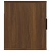 vidaXL Wall Mounted TV Cabinet Brown Oak 80x34.5x40 cm