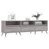 vidaXL TV Cabinet Grey Sonoma 150x30x44.5 cm Engineered Wood