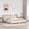 vidaXL Bed Frame without Mattress 180x200 cm Super King Solid Wood Pine