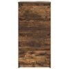 vidaXL Sideboard Smoked Oak 37.5x35x76 cm Engineered Wood