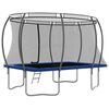 vidaXL Trampoline Set Rectangular 335x244x90 cm 150 kg