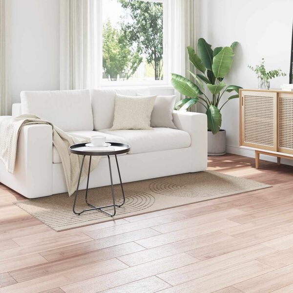 vidaXL Area Rugs Rectangular Beige 150 x 80 cm