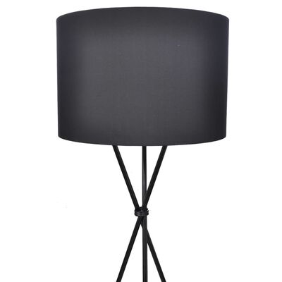 Floor Lamp Shade with High Stand Black