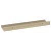 vidaXL Wall Shelves 2 pcs Sonoma Oak 40x9x3 cm
