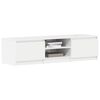 vidaXL TV Cabinet High Gloss White 140x40x35.5 cm Engineered Wood