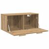 vidaXL Wall Cabinet Artisan oak 80 x 36.5 x 35 cm Engineered wood