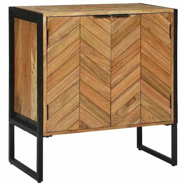 vidaXL Sideboard Brown 70 x 35 x 75 cm Solid Acacia wood