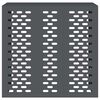 vidaXL Air Conditioner Cover Anthracite 110 x 50 x 105 cm Steel