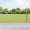 vidaXL Field Fence Silver 25 x 1.6 m Galvanised steel
