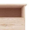 vidaXL TV Cabinet with Drawers ALTA 100x35x41 cm Solid Wood Pine