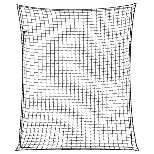 vidaXL Trailer Net with Elastic Rope Black 3x2.5 m PP