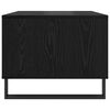 vidaXL Coffee Table Black oak 60 x 50 x 40 cm Engineered wood