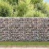 vidaXL Gabion Basket Galvanised Steel 120x30x100 cm