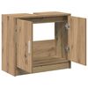 vidaXL Bathroom Cabinet Artisan Oak 63 x 29 x 55 cm Engineered wood