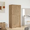 vidaXL Wardrobe Artisian Oak 82.5 x 51.5 x 180 cm Engineered Wood