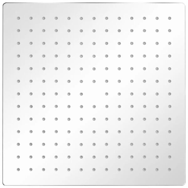 vidaXL Rain Shower Head Stainless Steel 30x30 cm Square