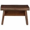 vidaXL Stool Natural 29 x 20 x 17 cm Mahogany Wood