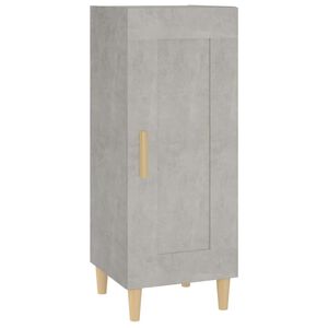 vidaXL Sideboard Concrete Grey 34.5x34x90 cm Engineered Wood
