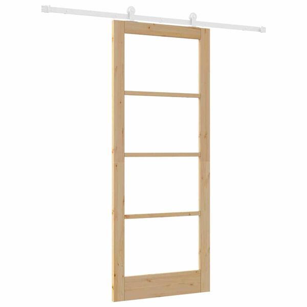 vidaXL Sliding Door ORKDAL Natural 86 x 211 cm