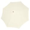 vidaXL Garden Parasol 300x258 cm Sand White