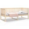 vidaXL Day Bed without Mattress 100x200 cm Solid Wood Pine