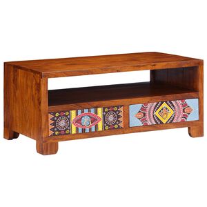 vidaXL Coffee Table 90x50x40 cm Solid Wood Acacia