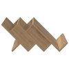 vidaXL Magazine Rack Artisan Oak 53 x 40 x 28.5 cm Engineered Wood