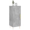 vidaXL Sideboard Concrete Grey 34.5x34x90 cm Engineered Wood