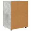 vidaXL Storage Cabinet Concrete Grey 60 x 48 x 81 cm Engineered Wood
