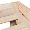 vidaXL Bed Frame without Mattress 90x200 cm Solid Wood Pine