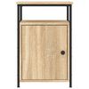 vidaXL Bedside Cabinets 2 pcs Sonoma Oak 40x42x60 cm Engineered Wood
