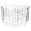 Kerbl Outdoor Pet Enclosure with Door Silver