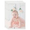 vidaXL Photo Frames Collage 3pcs for Table Silver 21x29.7cm MDF