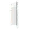 vidaXL LED Bathroom Mirror Cabinet White 60x12x45 cm Acrylic