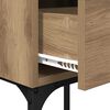 vidaXL Bedside Table Artisan Oak 40 x 29 x 60 cm Engineered Wood