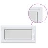 vidaXL Basement Window Internal Colour White RISOR 100 x 55 cm