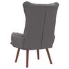 vidaXL Armchair Grey 69 x 74 x 93 cm Artificial Leather