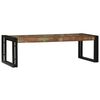 vidaXL Coffee Table 2 pcs Multicolour Solid Reclaim Wood