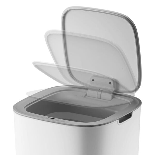 EKO Smart Sensor Bin Morandi 30 L White