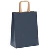 vidaXL Paper Bags 50 pcs with Handles Blue 21x11x28 cm