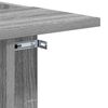 vidaXL End Table Grey Sonoma 35 x 40 x 55 cm Engineered Wood